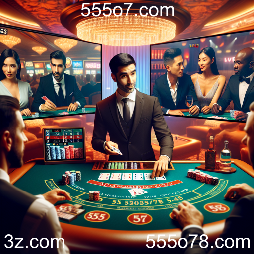 Experiência de Cassino Ao Vivo no 555o7.com